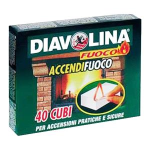 ACCENDIFUOCO DIAVOLINA 40 CUBI15300   [ COD. : 5632 ]