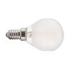 LAMPADE CENTURY LED VINTAGE SATINATE SFERA E14 LUCE CALDA W.4 LM.470 K.3000 INSH1G-041430 [ COD. : 296R ]