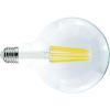 LAMPADE REER LED GLOBO G125 C/FILAMENTO ALTA POTENZA E27 W.22 LM.3452 K.2700 5456256 [ COD. : 624C ]